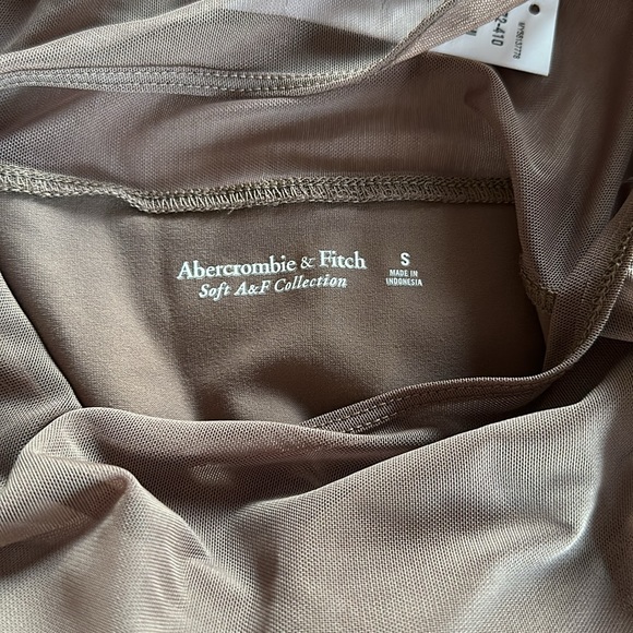 A&F Never Worn Long Sleeve Bodysuit With Mesh New With Tags - Picture 14 of 14